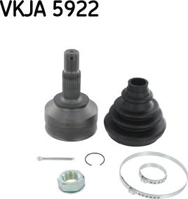 SKF VKJA 5922 - Joint Kit, drive shaft autospares.lv