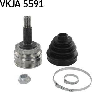 SKF VKJA 5591 - Joint Kit, drive shaft autospares.lv