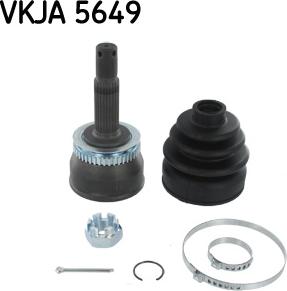 SKF VKJA 5649 - Joint Kit, drive shaft autospares.lv