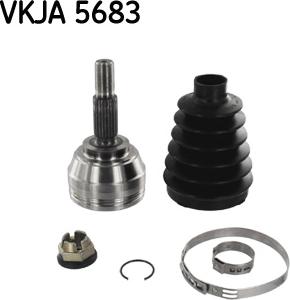 SKF VKJA 5683 - Joint Kit, drive shaft autospares.lv