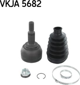 SKF VKJA 5682 - Joint Kit, drive shaft autospares.lv