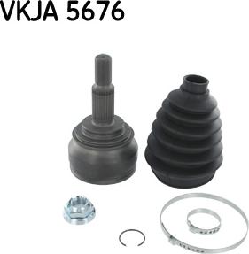 SKF VKJA 5676 - Joint Kit, drive shaft autospares.lv