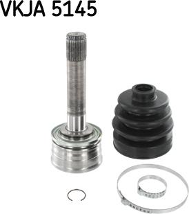 SKF VKJA 5145 - Joint Kit, drive shaft autospares.lv