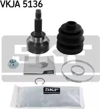 SKF VKJA 5136 - Joint Kit, drive shaft autospares.lv