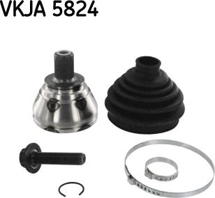 SKF VKJA 5824 - Joint Kit, drive shaft autospares.lv