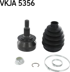 SKF VKJA 5356 - Joint Kit, drive shaft autospares.lv