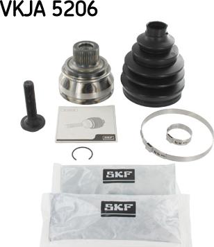 SKF VKJA 5206 - Joint Kit, drive shaft autospares.lv