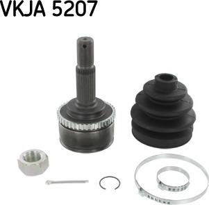 SKF VKJA 5207 - Joint Kit, drive shaft autospares.lv