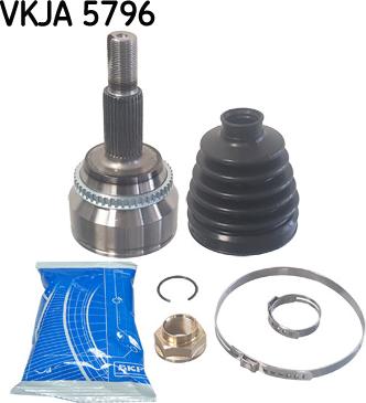 SKF VKJA 5796 - Joint Kit, drive shaft autospares.lv