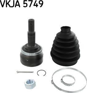 SKF VKJA 5749 - Joint Kit, drive shaft autospares.lv