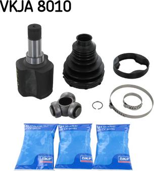 SKF VKJA 8010 - Joint Kit, drive shaft autospares.lv