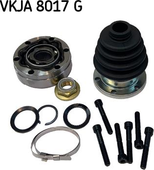 SKF VKJA 8017 G - Joint Kit, drive shaft autospares.lv