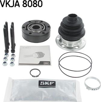 SKF VKJA 8080 - Joint Kit, drive shaft autospares.lv