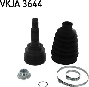 SKF VKJA 3644 - Joint Kit, drive shaft autospares.lv