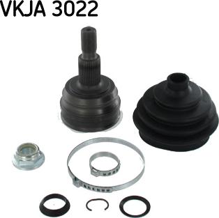 SKF VKJA 3022 - Joint Kit, drive shaft autospares.lv