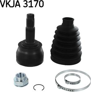 SKF VKJA 3170 - Joint Kit, drive shaft autospares.lv