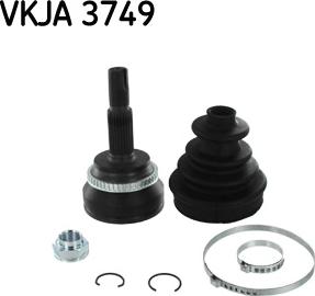 SKF VKJA 3749 - Joint Kit, drive shaft autospares.lv