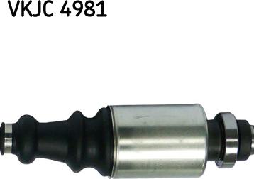 SKF VKJC 4981 - Drive Shaft autospares.lv