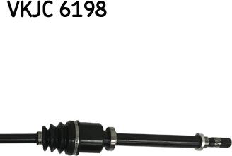 SKF VKJC 6198 - Drive Shaft autospares.lv