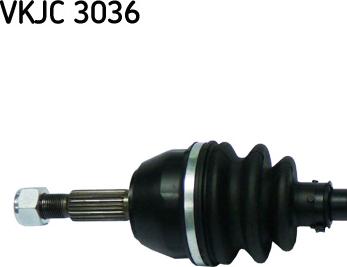 SKF VKJC 3036 - Drive Shaft autospares.lv