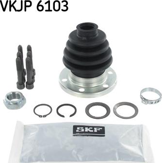 SKF VKJP 6103 - Bellow, drive shaft autospares.lv