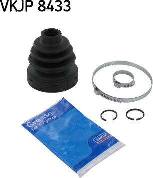 SKF VKJP 8433 - Bellow, drive shaft autospares.lv