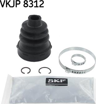 SKF VKJP 8312 - Bellow, drive shaft autospares.lv