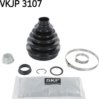 SKF VKJP 3107 - Bellow, drive shaft autospares.lv