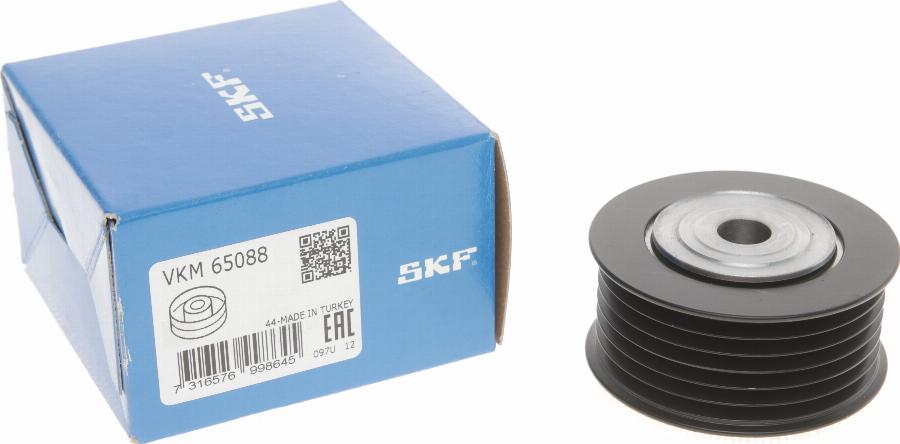 SKF VKM 65088 - Pulley, v-ribbed belt autospares.lv