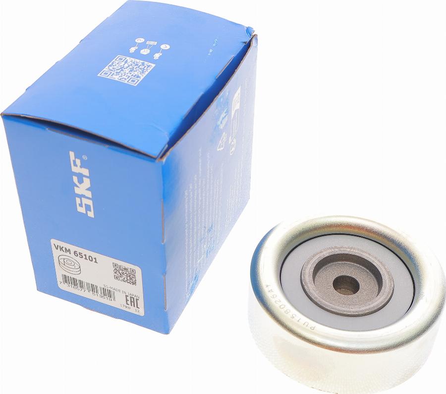 SKF VKM 65101 - Pulley, v-ribbed belt autospares.lv