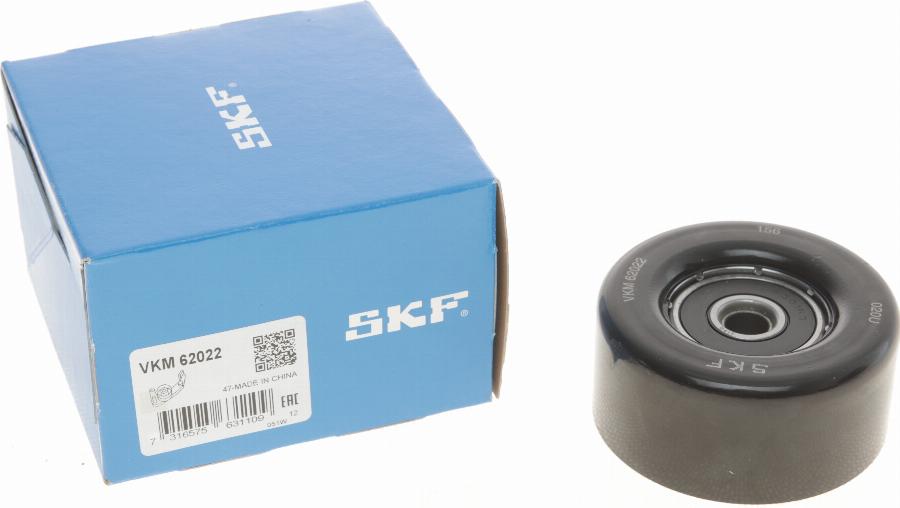 SKF VKM 62022 - Pulley, v-ribbed belt autospares.lv