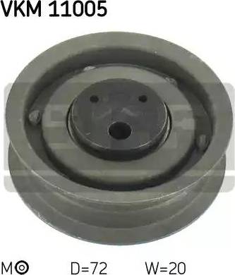 SKF VKM 11005 - Tensioner Pulley, timing belt autospares.lv