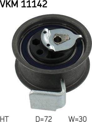 SKF VKM 11142 - Tensioner Pulley, timing belt autospares.lv