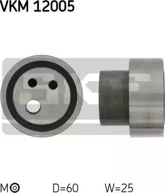 SKF VKM 12005 - Tensioner Pulley, timing belt autospares.lv