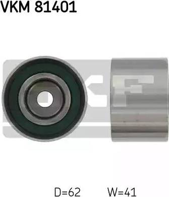 SKF VKM 81401 - Deflection / Guide Pulley, timing belt autospares.lv