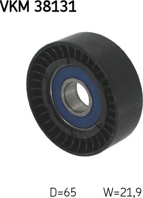 SKF VKM 38131 - Pulley, v-ribbed belt autospares.lv