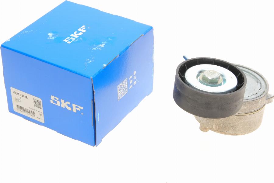 SKF VKM 33406 - Pulley, v-ribbed belt autospares.lv