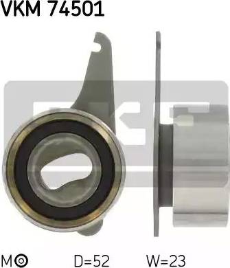 SKF VKM 74501 - Tensioner Pulley, timing belt autospares.lv