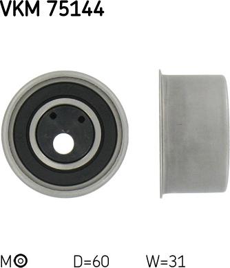 SKF VKM 75144 - Tensioner Pulley, timing belt autospares.lv