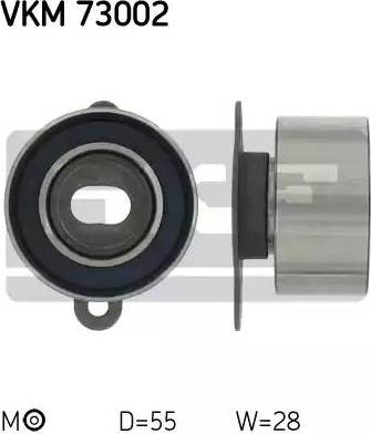 SKF VKM 73002 - Tensioner Pulley, timing belt autospares.lv