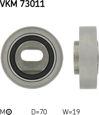 SKF VKM 73011 - Tensioner Pulley, timing belt autospares.lv