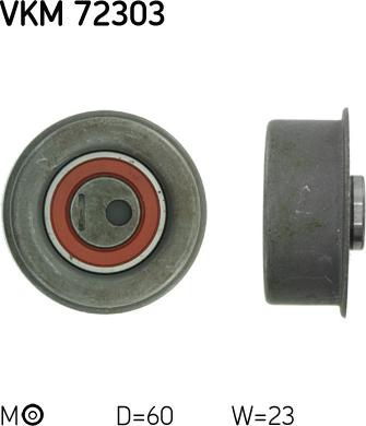 SKF VKM 72303 - Tensioner Pulley, timing belt autospares.lv