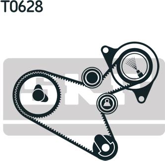 SKF VKMA 99004 - Timing Belt Set autospares.lv