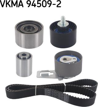 SKF VKMA 94509-2 - Timing Belt Set autospares.lv