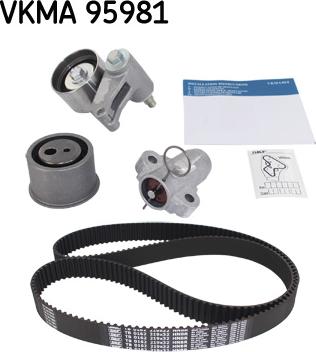 SKF VKMA 95981 - Timing Belt Set autospares.lv