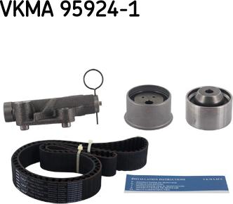SKF VKMA 95924-1 - Timing Belt Set autospares.lv