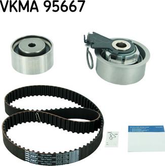 SKF VKMA 95667 - Timing Belt Set autospares.lv