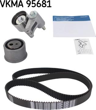 SKF VKMA 95681 - Timing Belt Set autospares.lv