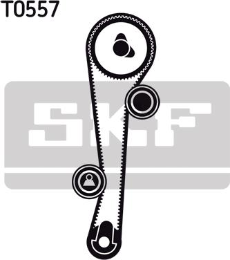 SKF VKMA 95632 - Timing Belt Set autospares.lv