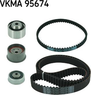 SKF VKMA 95674 - Timing Belt Set autospares.lv
